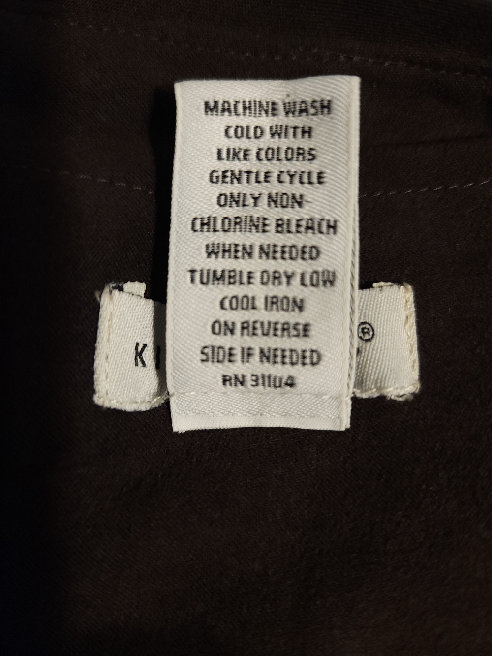 Kim Rogers Dark Brown Suede Swing Cape Jacket - Picture 14 of 16